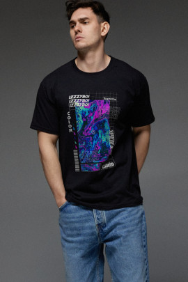 Футболка Aspirine чоловіча чорна 