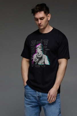 Футболка Aspirine чоловіча чорна 