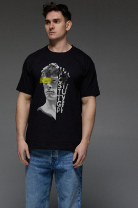 Футболка Aspirine чоловіча чорна 