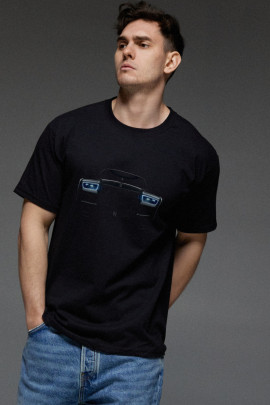 Футболка Aspirine чоловіча чорна " RRP"