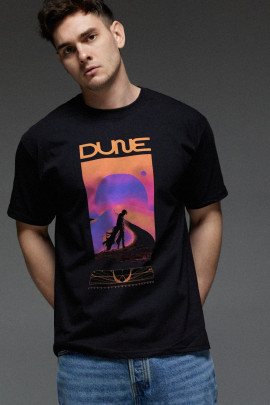Футболка Aspirine чоловіча чорна " Dune"