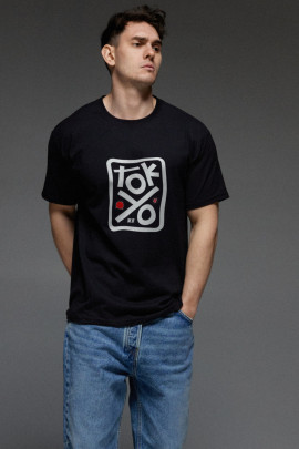 Футболка Aspirine чоловіча чорна  "Tokyo"