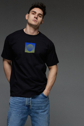 Футболка Aspirine чоловіча чорна  