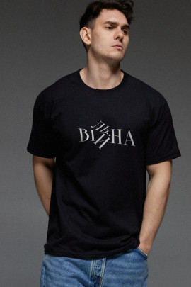 Футболка Aspirine чоловіча чорна  "Вільна"