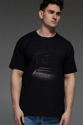 Футболка Aspirine чоловіча чорна  