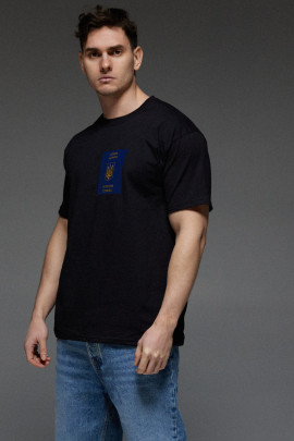 Футболка Aspirine чоловіча чорна  " Слава Україні. Героям Слава "