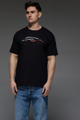 Футболка Aspirine чоловіча чорна  