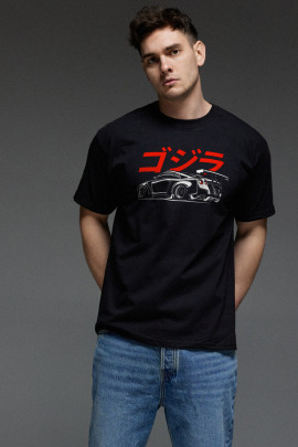 Футболка Aspirine чоловіча чорна  