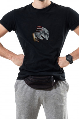 Футболка Trace of Space чоловіча чорна  