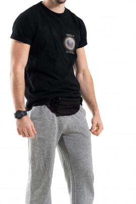 Футболка Trace of Space чоловіча чорна  "Space inside"