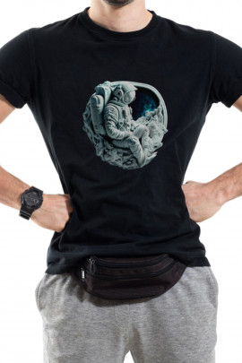 Футболка Trace of Space чоловіча чорна  