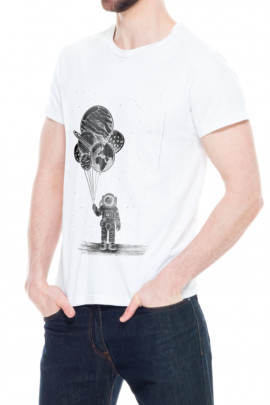 Футболка Trace of Space чоловіча біла 