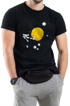 Футболка Trace of Space чоловіча чорна  