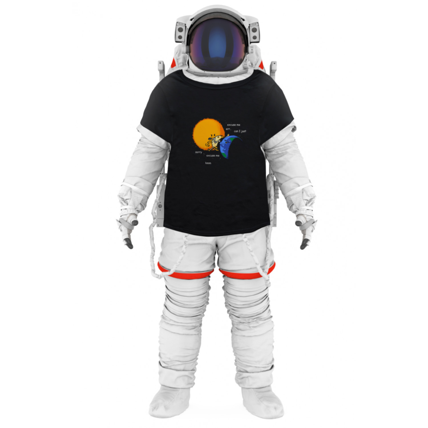 Футболка Trace of Space чоловіча чорна