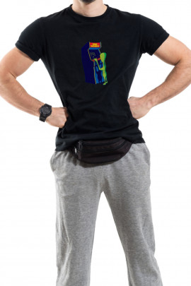 Футболка Trace of Space чоловіча чорна  