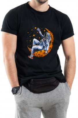 Футболка Trace of Space чоловіча чорна  