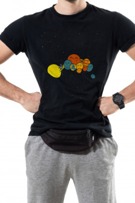 Футболка Trace of Space чоловіча чорна  