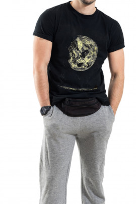 Футболка Trace of Space чоловіча чорна 