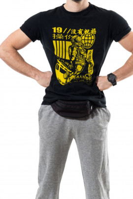 Футболка Trace of Space чоловіча чорна 