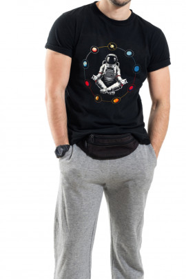 Футболка Trace of Space чоловіча чорна  