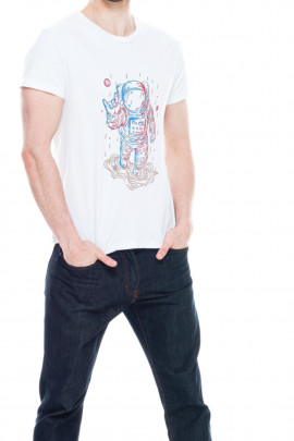 Футболка Trace of Space чоловіча біла 