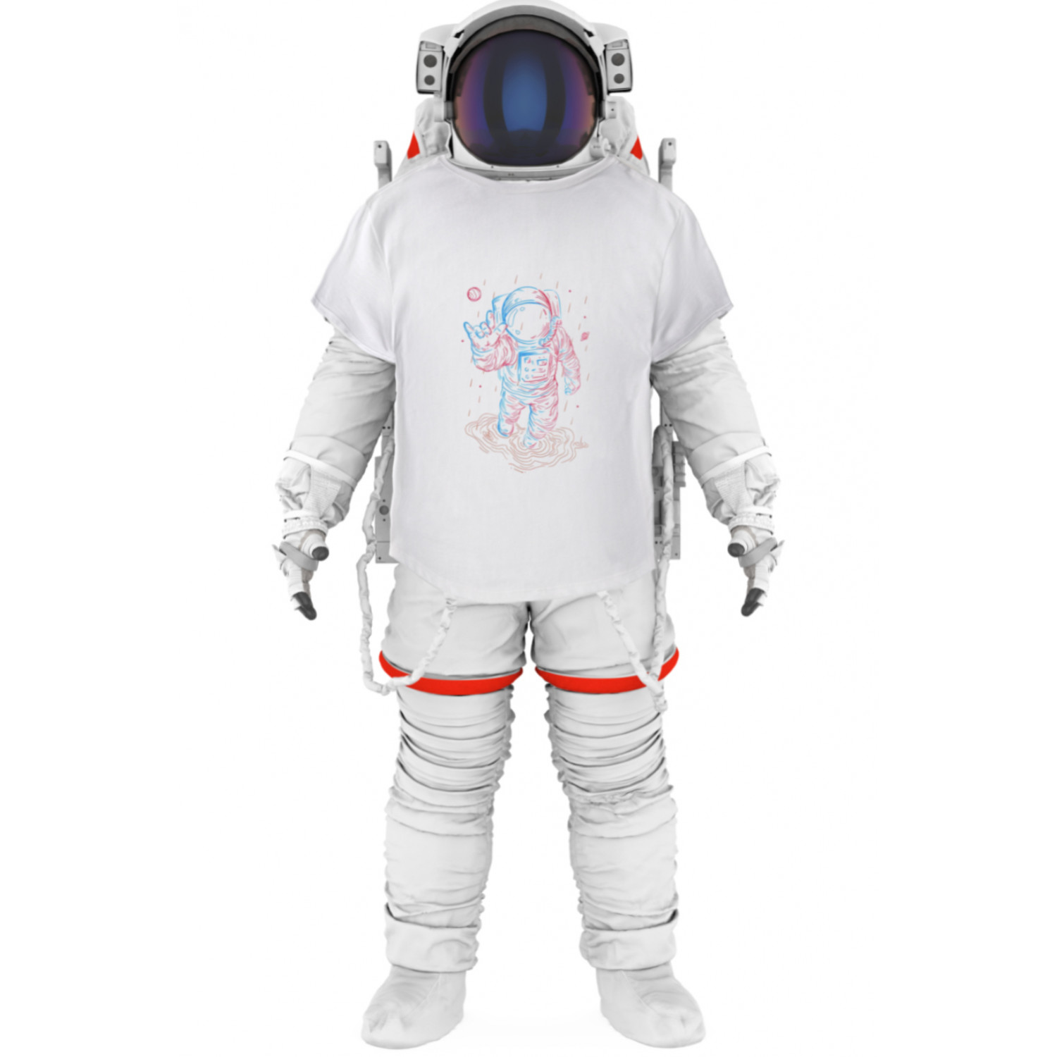 Футболка Trace of Space чоловіча біла