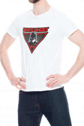 Футболка Trace of Space чоловіча біла "Space Ghost"