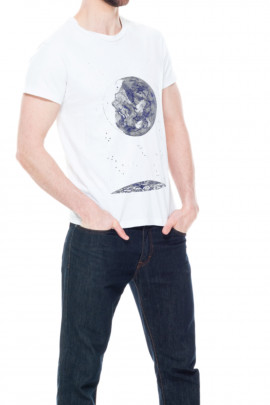 Футболка Trace of Space чоловіча біла 