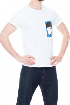 Футболка Trace of Space чоловіча біла "Spock"