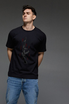 Футболка Aspirine чоловіча чорна 