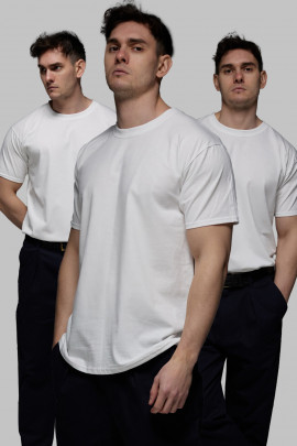 Набір чоловічих футболок Aspirine pack  білий 3шт