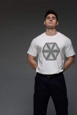 Футболка Aspirine чоловіча біла  