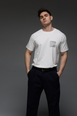 Футболка Aspirine чоловіча біла  