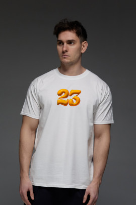 Футболка Aspirine чоловіча біла  23