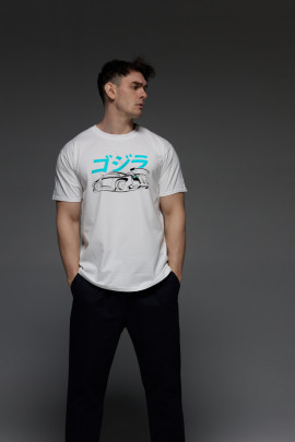 Футболка Aspirine чоловіча біла  