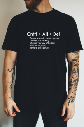 Футболка Ctrl+ "Cntrl + Alt + Del "