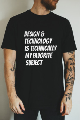 Футболка Ctrl+ "Design & Technology..."