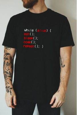 Футболка Ctrl+ "While"