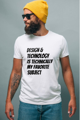 Футболка Ctrl+ чоловіча біла  "Design &..."