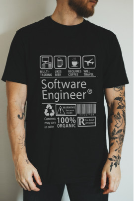 Футболка Ctrl+ "Software engineer"