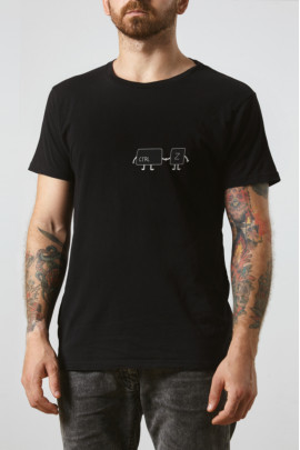 Футболка чорна чоловіча Ctrl+ "Ctrl + Z"