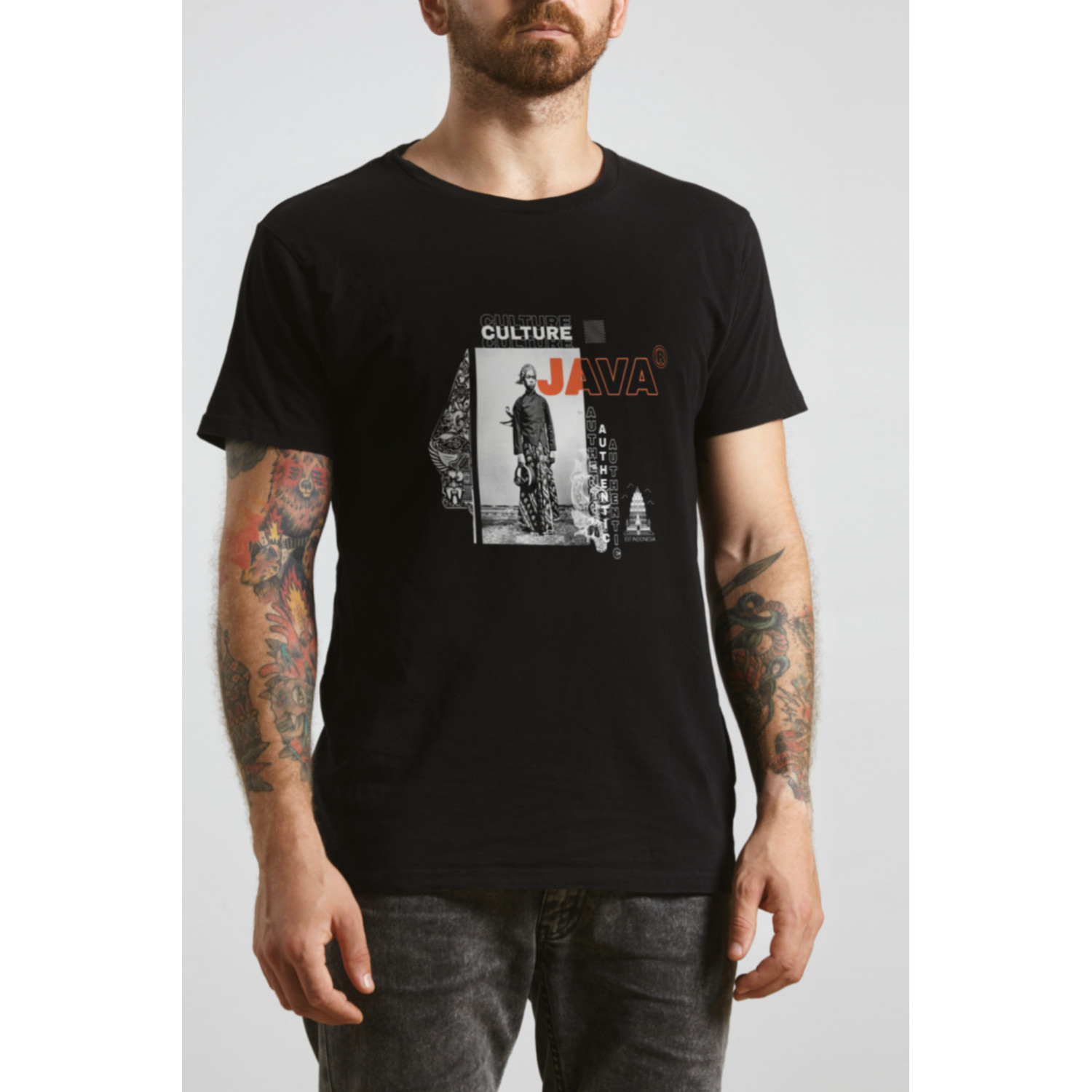 Футболка чорна чоловіча Ctrl+ "Culture Java"