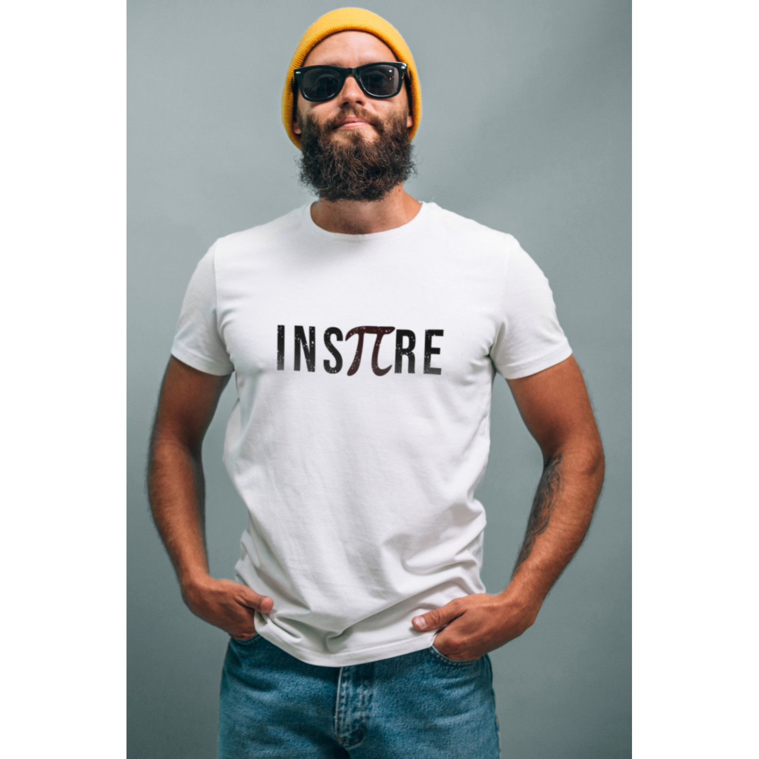 Футболка біла чоловіча Ctrl+ "InsПre"