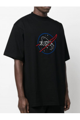 Футболка Trace of Space  Oversize чоловіча чорна 