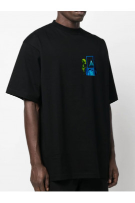 Футболка Trace of Space  Oversize чоловіча чорна 