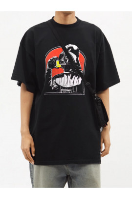 Футболка Trace of Space  Oversize чоловіча чорна 