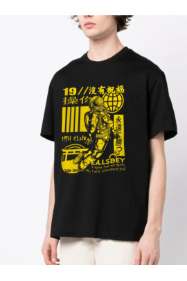 Футболка Trace of Space  Oversize чоловіча чорна 